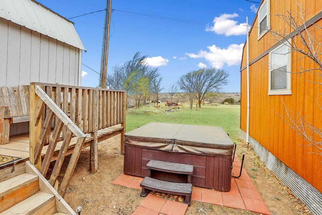 Palo Duro Canyon Texas - Cowboy Cabin Exterior foto